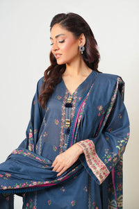 UNSTITCHED EMBROIDERED SUIT
