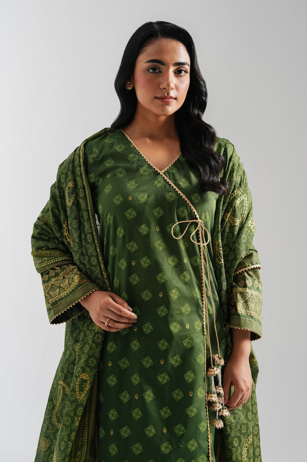 UNSTITCHED PRINTED SUIT