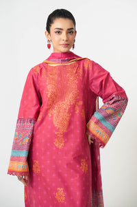 UNSTITCHED EMBROIDERED SUIT