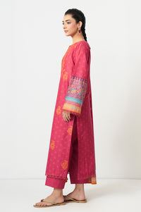 UNSTITCHED EMBROIDERED SUIT