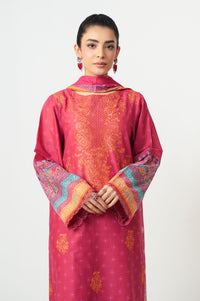 UNSTITCHED EMBROIDERED SUIT