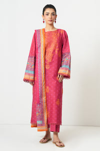 UNSTITCHED EMBROIDERED SUIT