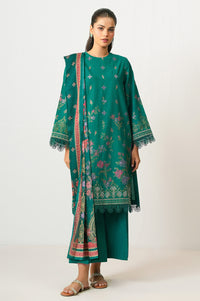 UNSTITCHED EMBROIDERED SUIT