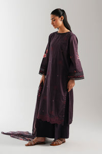 UNSTITCHED EMBROIDERED SUIT