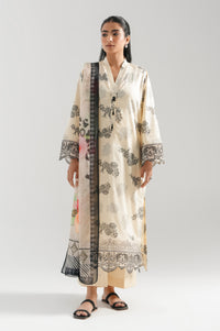 UNSTITCHED EMBROIDERED SUIT