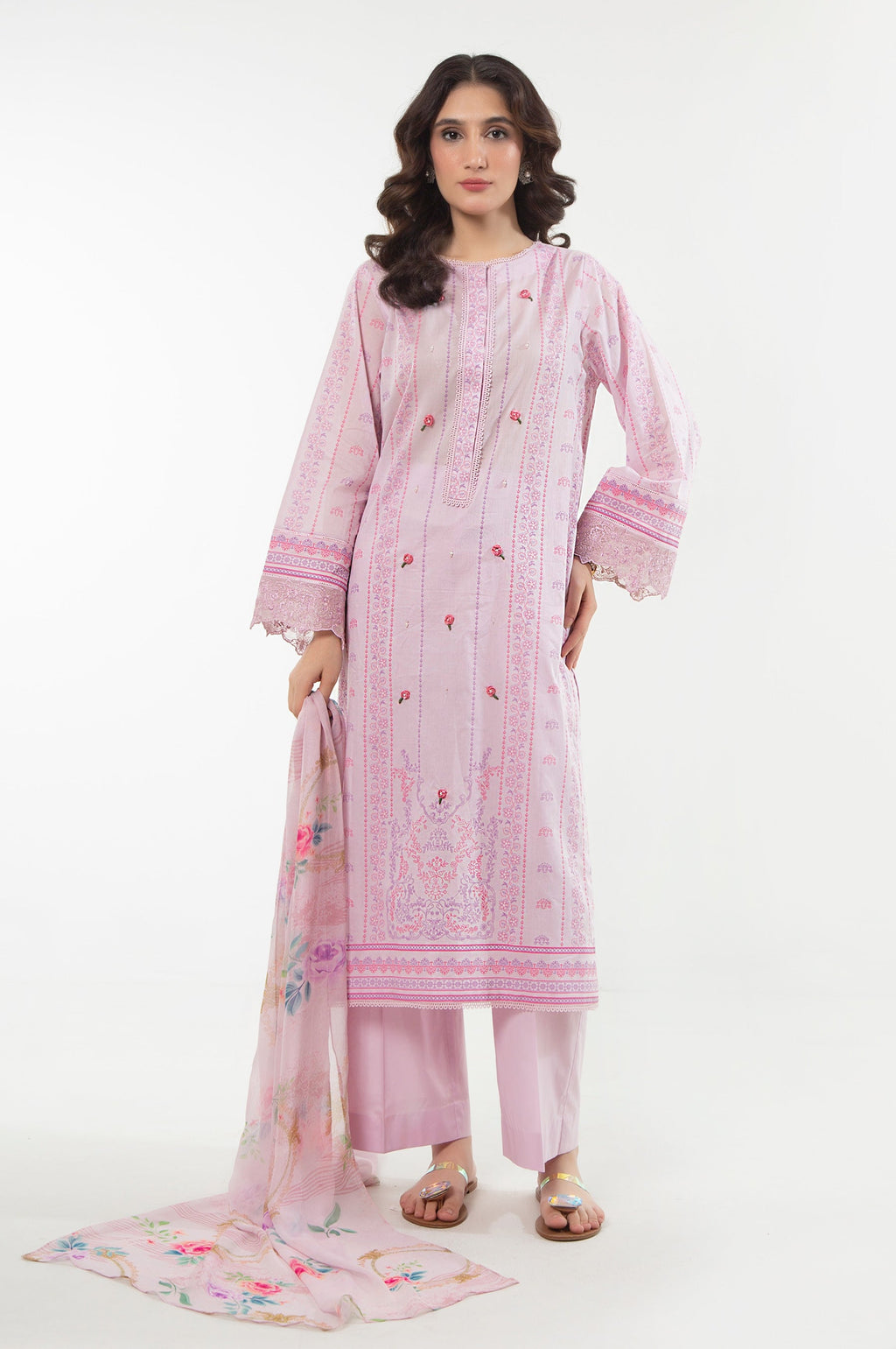 DIGITAL PRINTED DUPATTA ASSORTED COLORS (FACTORY E-OUTLET)