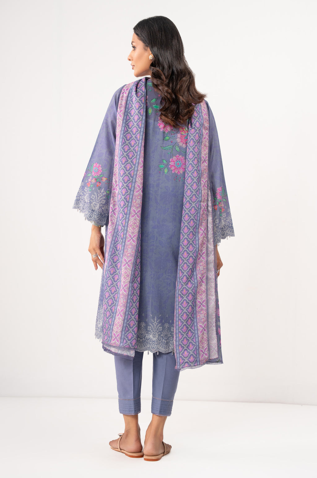 UNSTITCHED PRINTED SUIT