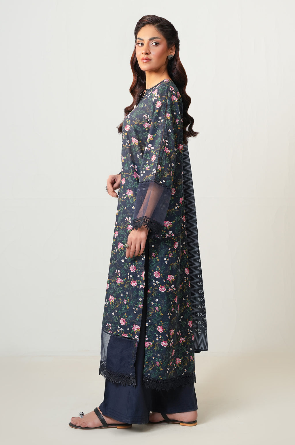 UNSTITCHED PRINTED SUIT