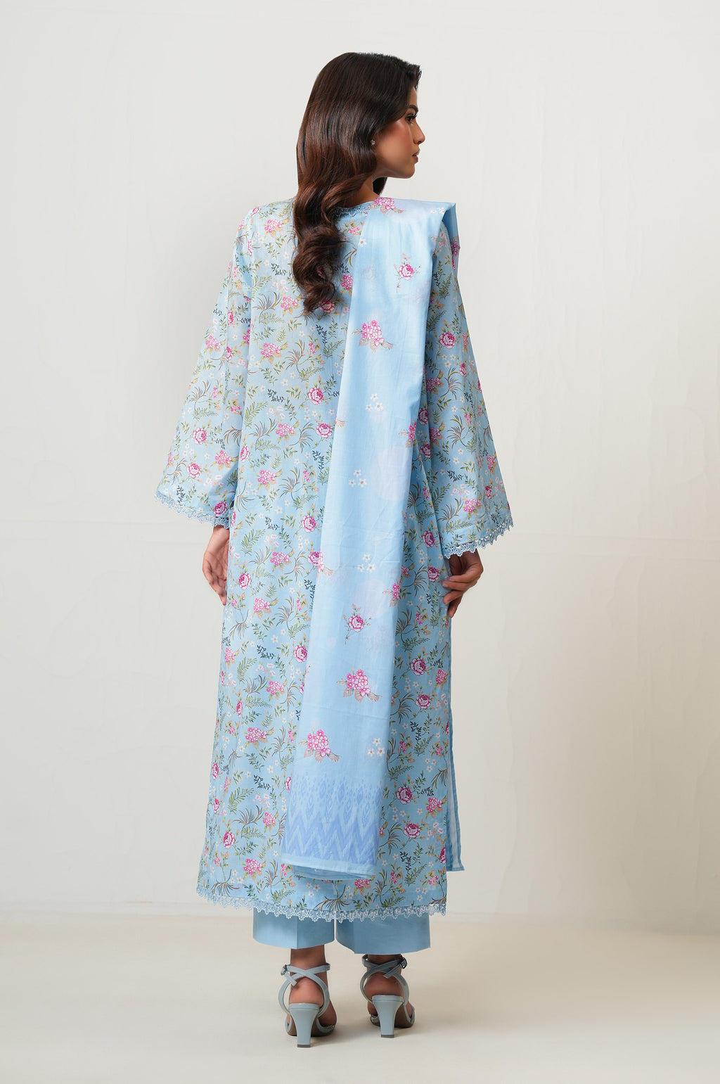 UNSTITCHED PRINTED SUIT
