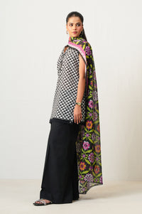 Unstitched 3 Piece Digital Printed Lawn Suit