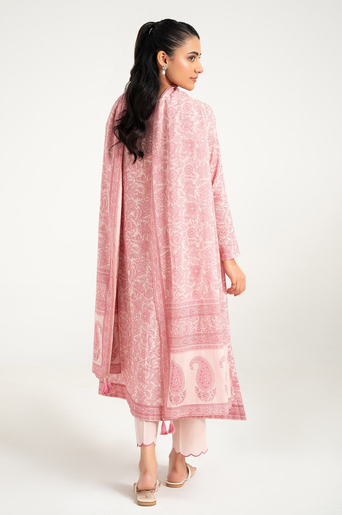 Unstitched 3 Piece Digital Suit