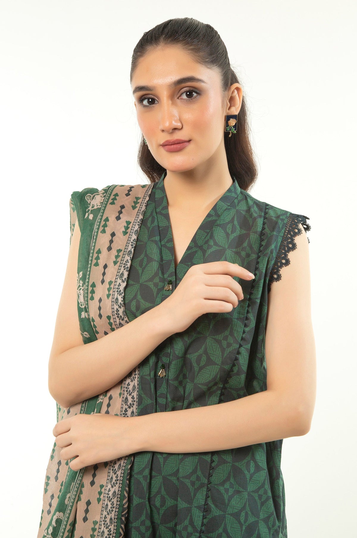 UNSTITCHED 3 PIECE SUIT