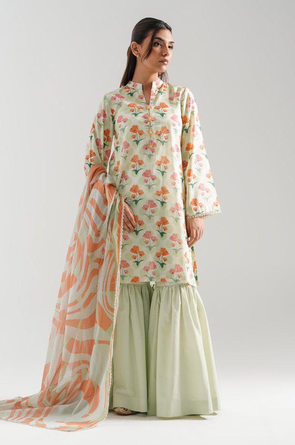UNSTITCHED PRINTED SUIT