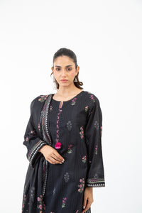 PRINTED CAMBRIC UNSTITCHED 3 PIECE SUIT