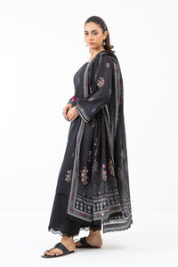 PRINTED CAMBRIC UNSTITCHED 3 PIECE SUIT