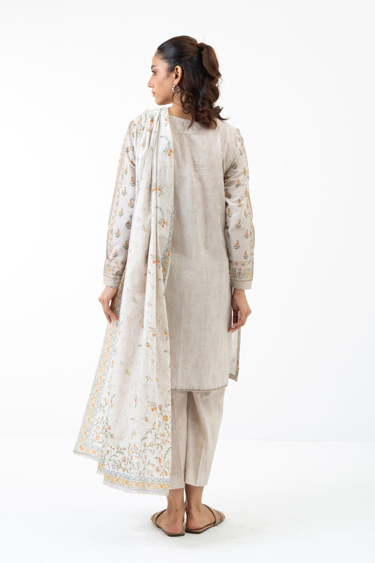UNSTITCHED 3 PIECE SUIT