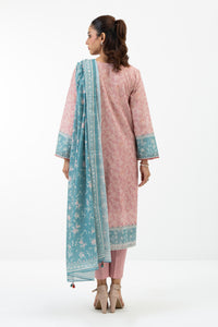PRINTED LAWN UNSTITCHED 3 PIECE SUIT