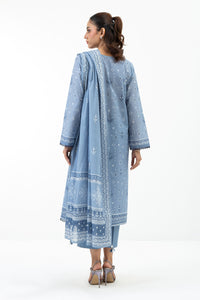 PRINTED LAWN UNSTITCHED 3 PIECE SUIT