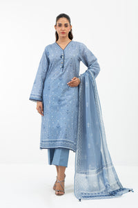 PRINTED LAWN UNSTITCHED 3 PIECE SUIT