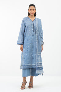 PRINTED LAWN UNSTITCHED 3 PIECE SUIT