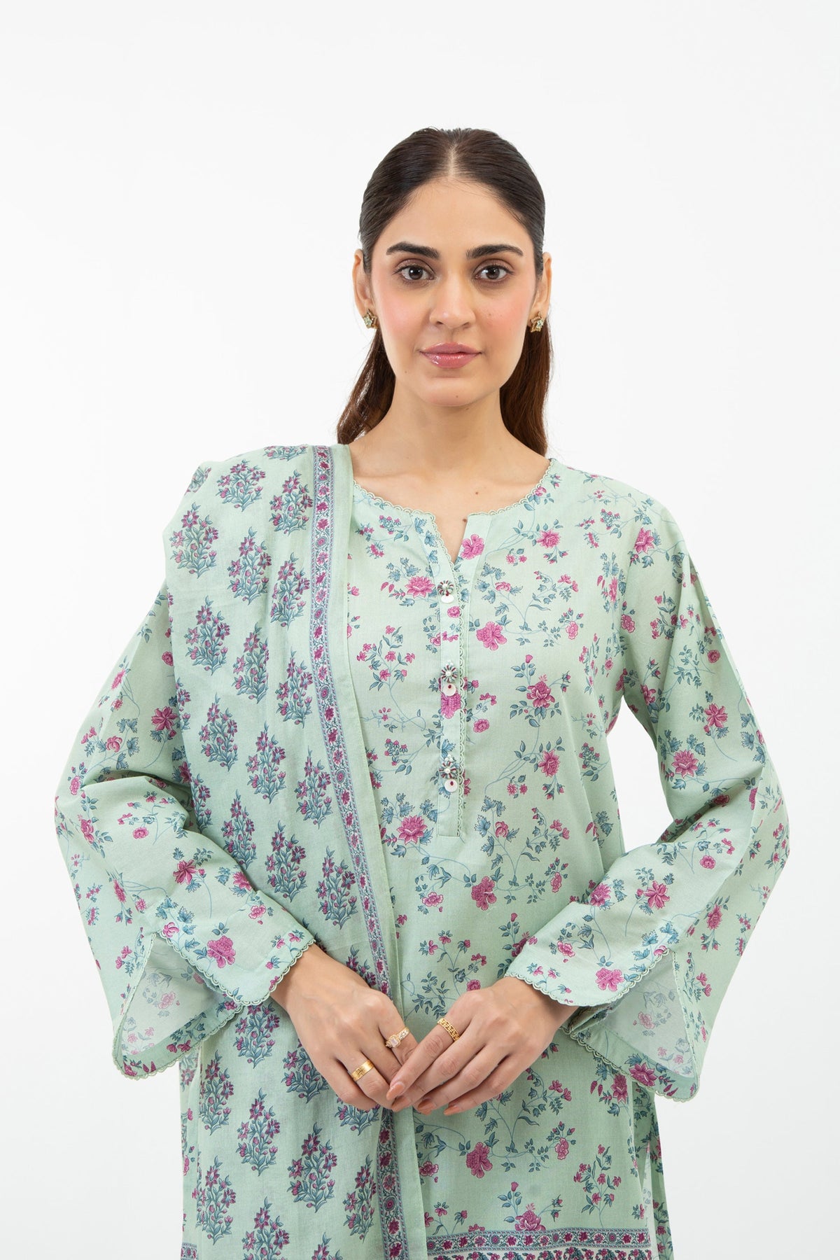 UNSTITCHED 3 PIECE SUIT