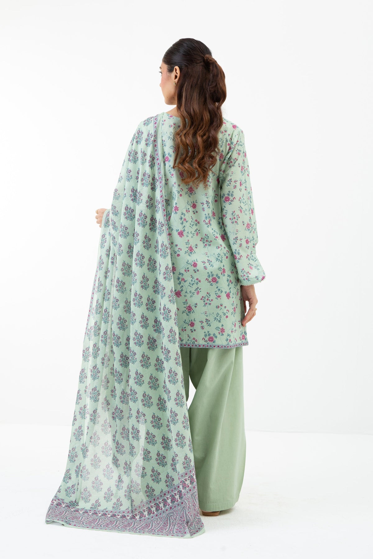UNSTITCHED 3 PIECE SUIT