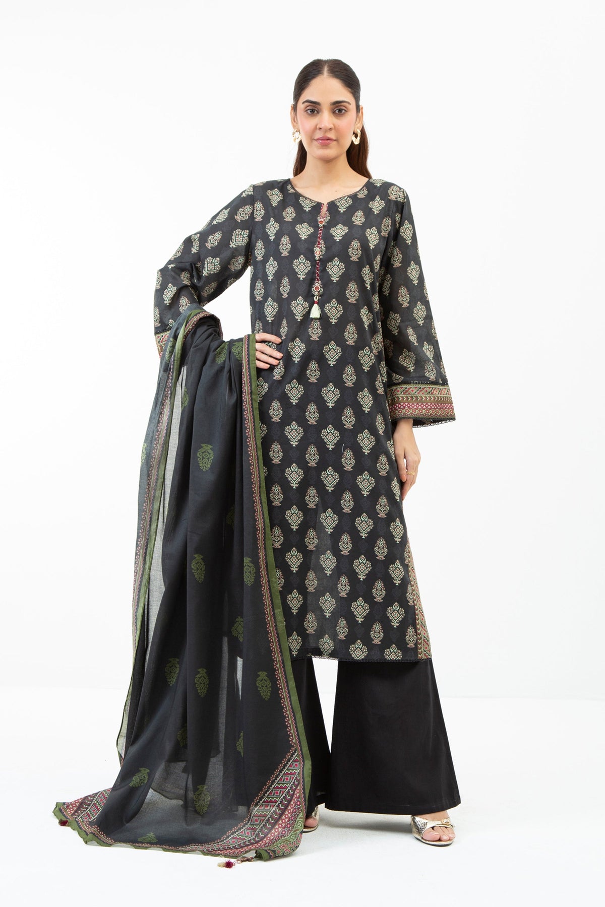UNSTITCHED 3 PIECE SUIT