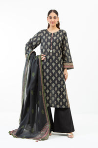 PRINTED LAWN UNSTITCHED 3 PIECE SUIT