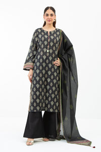 PRINTED LAWN UNSTITCHED 3 PIECE SUIT