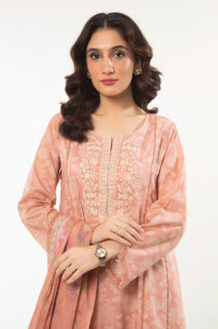 UNSTITCHED EMBROIDERED SUIT