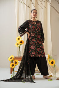 EMBROIDERED CAMBRIC UNSTITCHED 3 PIECE SUIT