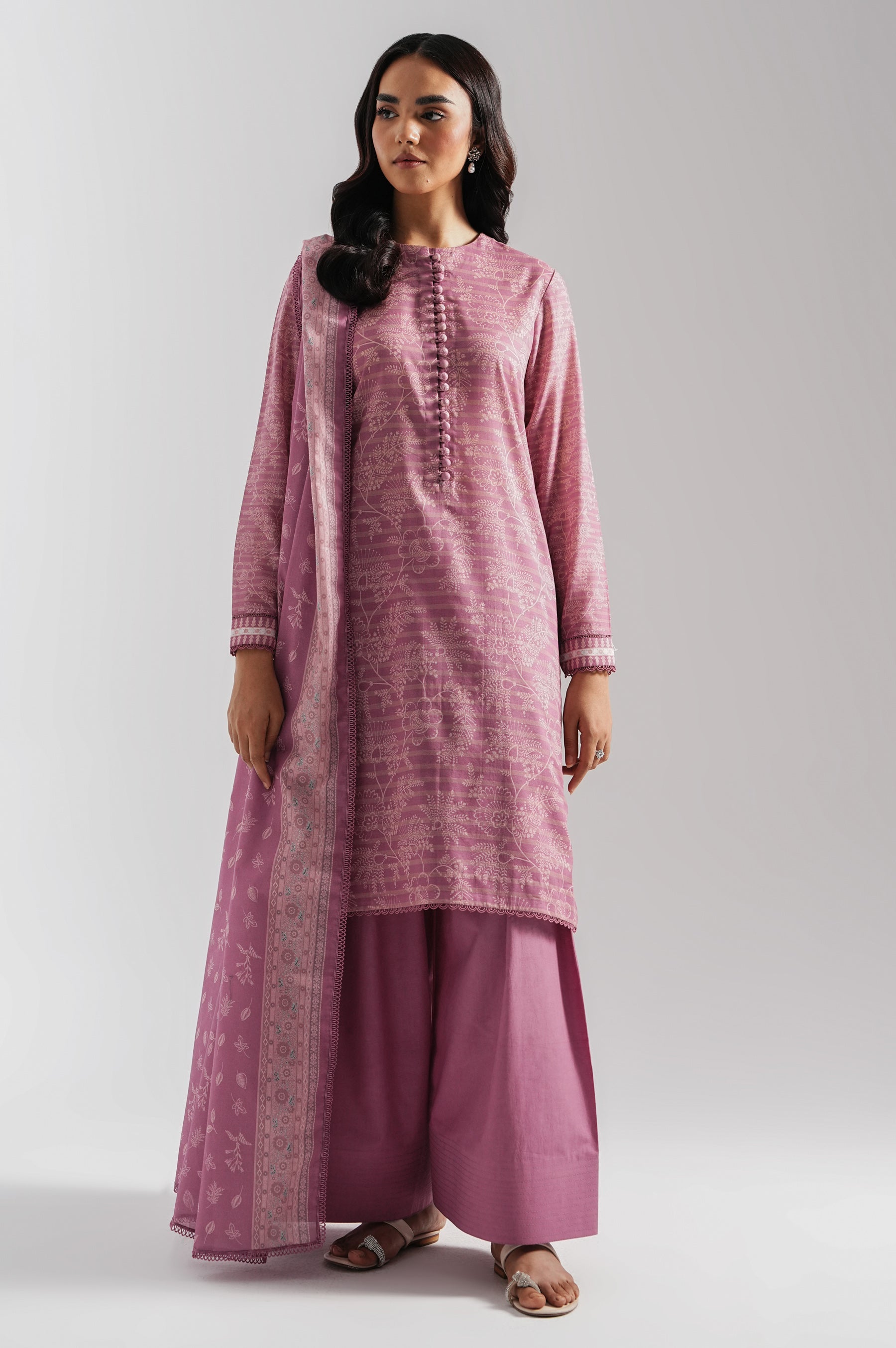 UNSTITCHED PRINTED SUIT