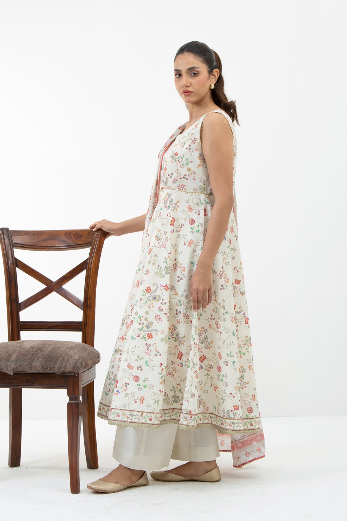 JACQUARD UNSTITCHED 3 PIECE SUIT