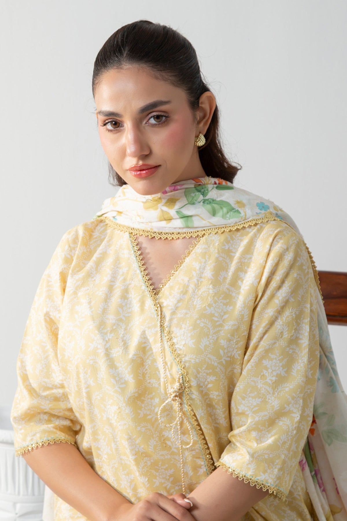 JACQUARD UNSTITCHED 3 PIECE SUIT