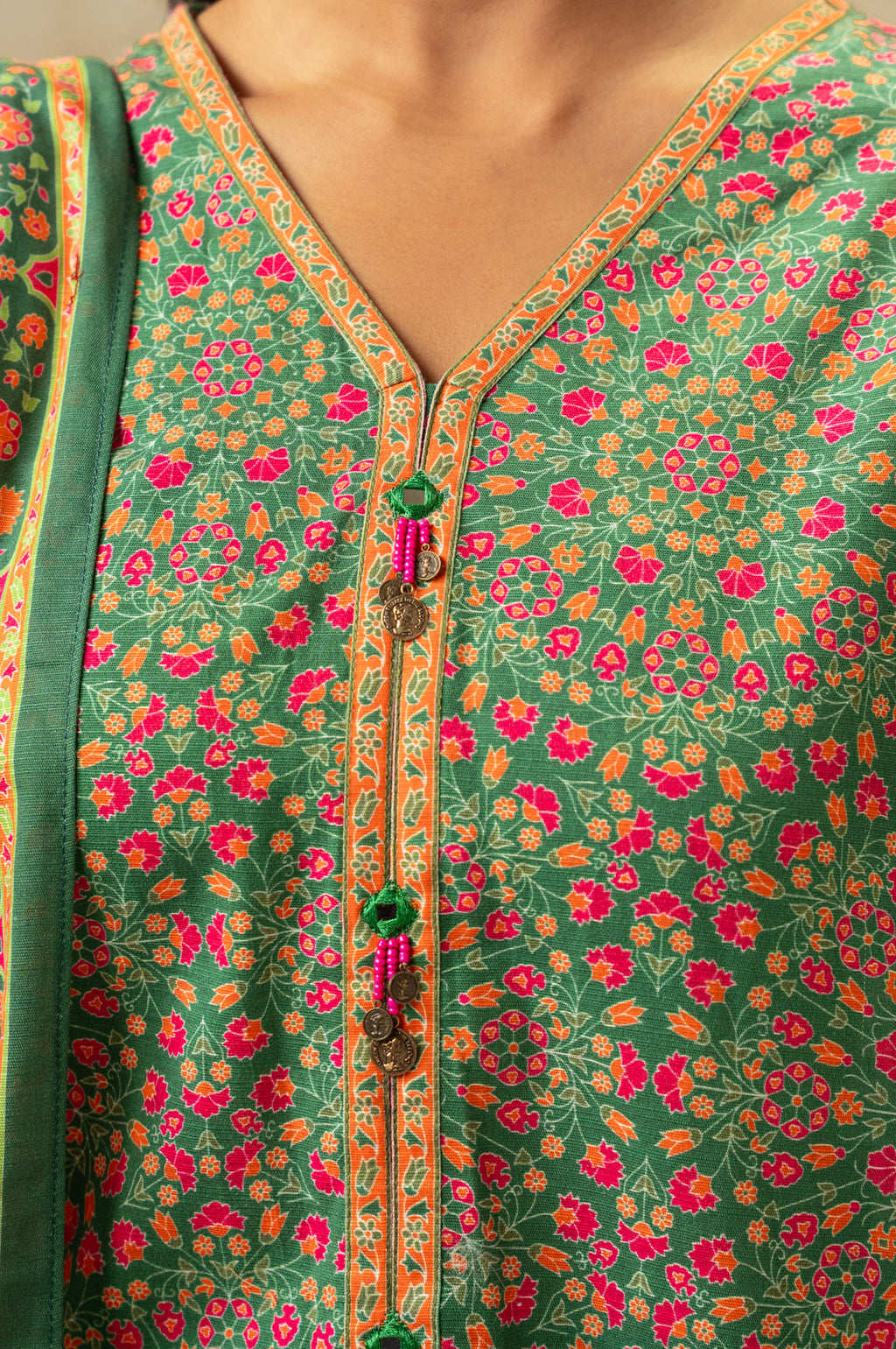 UNSTITCHED DIGITAL PRINTED SUIT