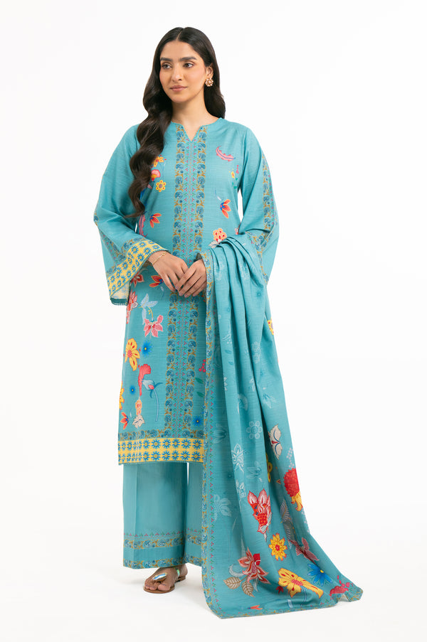 UNSTITCHED DIGITAL PRINTED SUIT