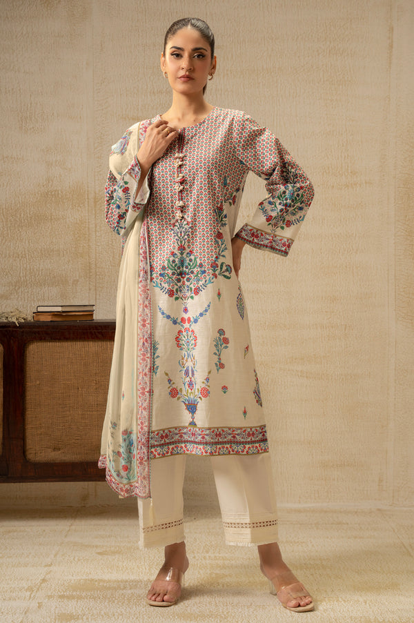 UNSTITCHED DIGITAL PRINTED SUIT