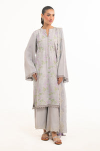 UNSTITCHED EMBROIDERED SUIT