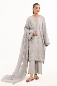 UNSTITCHED EMBROIDERED SUIT