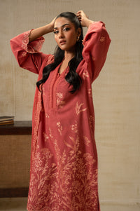 UNSTITCHED DYED EMBROIDERED SUIT