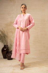 UNSTITCHED EMBROIDERED SUIT