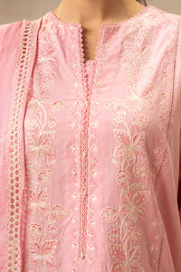 UNSTITCHED EMBROIDERED SUIT
