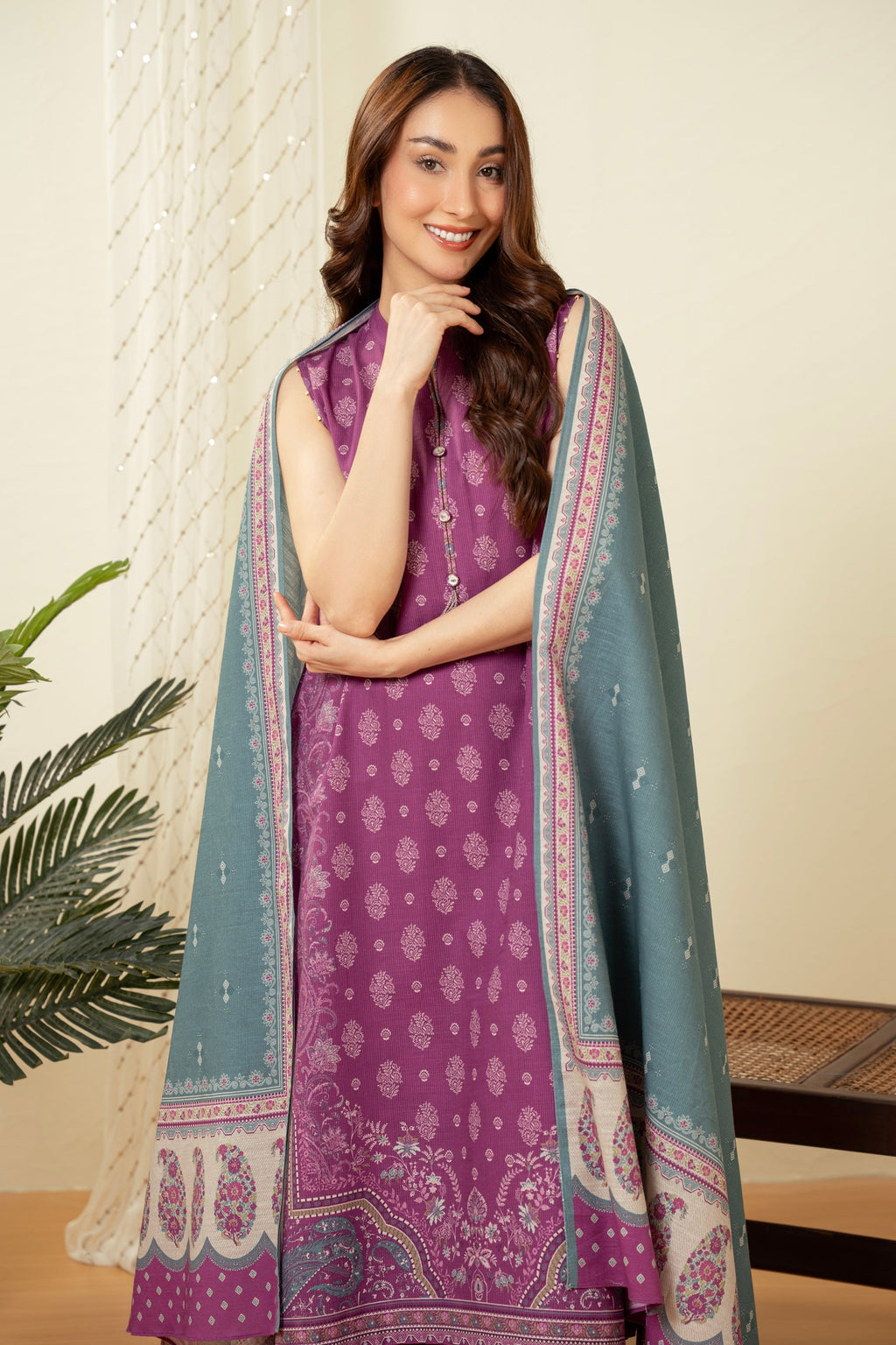 UNSTITCHED PRINTED SUIT (FACTORY E-OUTLET)