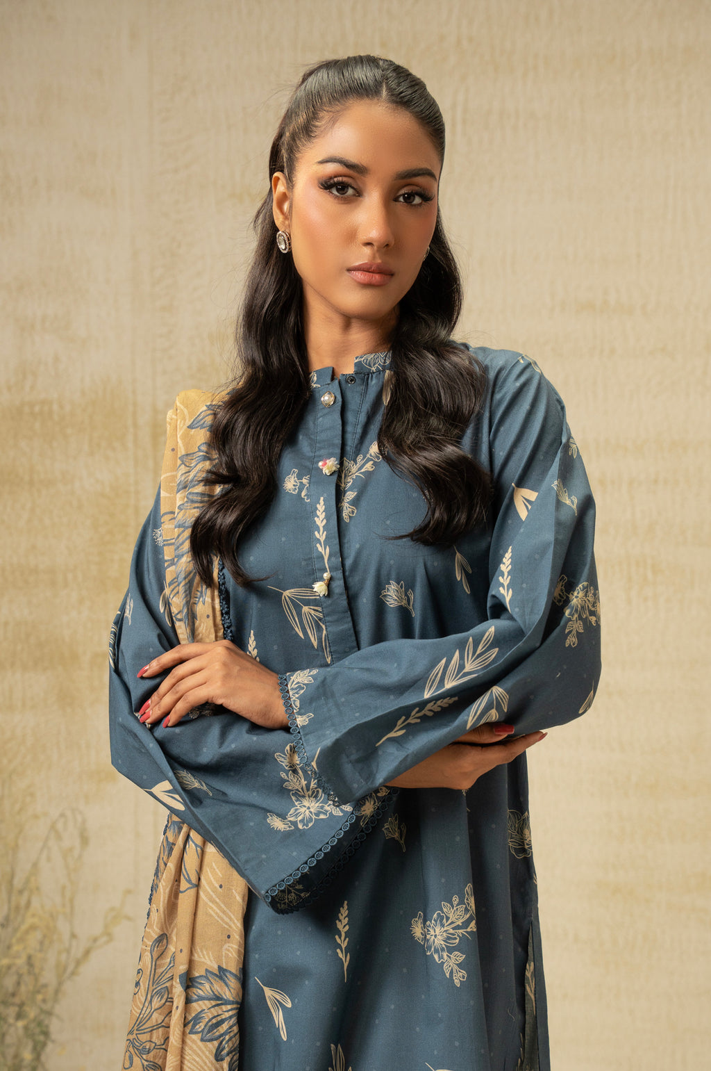 UNSTITCHED DIGITAL PRINTED SUIT
