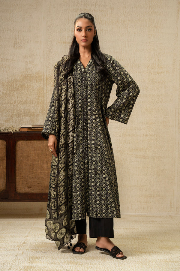 UNSTITCHED DIGITAL PRINTED SUIT