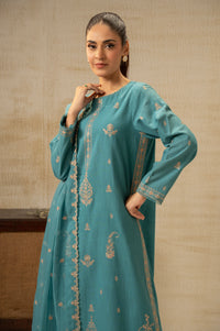 UNSTITCHED EMBROIDERED SUIT