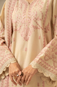 UNSTITCHED DYED EMBROIDERED SUIT