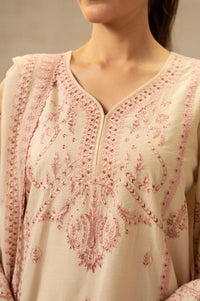 UNSTITCHED DYED EMBROIDERED SUIT