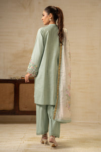 UNSTITCHED EMBROIDERED SUIT