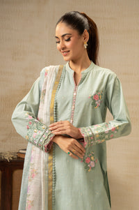 UNSTITCHED EMBROIDERED SUIT